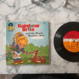 Read Along Books with vinyl from the 80’s